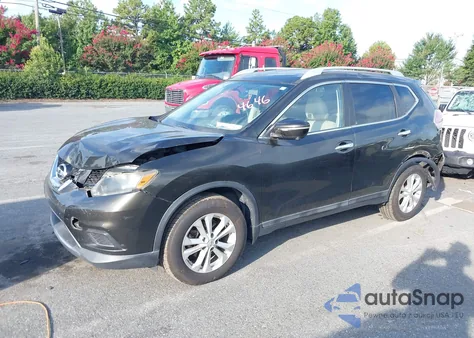 2014 Nissan Rogue S/Sl/Sv z USA, uszkodzony, nr VIN 5N1AT2MV5EC774646